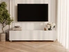 TV-Lowboard mit Türen 150 cm Kioto Weiß matt