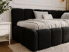 Jugendbett Einzelbett mit Bettkasten und Lattenrost 90x200 Cloud One Schwarz