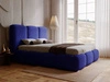 Polsterbett mit Bettkasten und Lattenrost 140x200 Bubble Blau