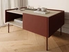 Couchtisch mit Stauraum Drevo Rot