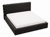 Polsterbett mit Bettkasten und Lattenrost 180x200 Apollo Schwarz