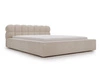 Polsterbett mit Bettkasten und Lattenrost 120x200 Plaza Beige