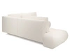Ecksofa mit Schlaffunktion und Bettkasten Links Kair Beige