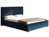 Polsterbett mit Bettkasten und Lattenrost 160x200 Tonale Dunkelblau