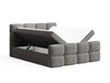 Boxspringbett mit Bettkasten 120x200 Rivon Grau