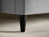 Polsterbett mit Lattenrost 120x200 Trio Dunkelblau
