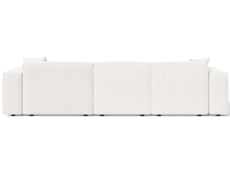 Ecksofa L-Form Rechts Arizona Creme