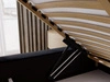 Polsterbett mit Bettkasten und Lattenrost 120x200 Plaza Schwarz