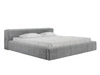 Polsterbett mit Bettkasten und Lattenrost 120x200 Lipari Grau