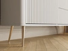 Kommode mit Türe und Schubladen Latina Weiß
