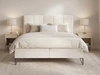 Boxspringbett mit Bettkasten 120x200 Vendi cremig
