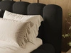 Polsterbett mit Bettkasten und Lattenrost 180x200 Averia Schwarz