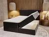 Boxspringbett mit Bettkasten 200x200 Marbella Anthrazit