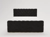 Boxspringbett mit Bettkasten 120x200 Lunaris Schwarz