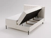 Boxspringbett mit Bettkasten 160x200 Primavera Creme