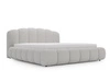 Polsterbett mit Stauraum und Lattenrost 160x200 Cloud Soft Grau