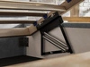 Polsterbett mit Bettkasten und Lattenrost 140x200 Tesis Dunkelgrün