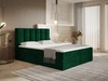 Boxspringbett mit Bettkasten 160x200 Cascada Grün