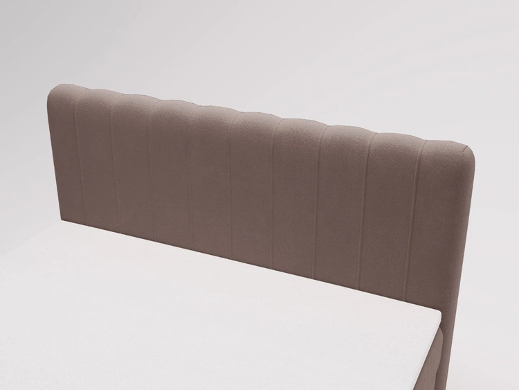 Boxspringbett mit Bettkasten 160x200 Osteno Braun
