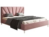 Polsterbett mit Lattenrost 140x200 Fuzi Rosa