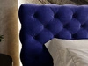 Polsterbett mit Bettkasten und Lattenrost 180x200 Apollo Blau