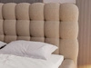 Polsterbett mit Bettkasten und Lattenrost 120x200 Twist Braun