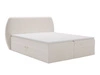 Boxspringbett mit Bettkasten 140x200 Bogota Creme