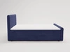 Boxspringbett mit Bettkasten 160x200 Lunaris Blau