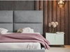 Polsterbett mit Bettkasten und Lattenrost 140x200 Marad Beige
