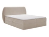Boxspringbett mit Bettkasten 120x200 Bogota Beige