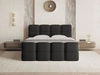 Boxspringbett mit Bettkasten 140x200 Rivon Schwarz