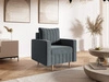 Sessel Castelo Dunkelgrau
