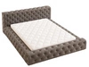 Polsterbett mit Bettkasten und Lattenrost 180x200 Palini Braun