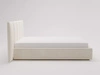 Polsterbett mit Bettkasten und Lattenrost 160x200 Lizbona  Braun