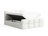 Boxspringbett mit Bettkasten 140x200 Rivon Creme