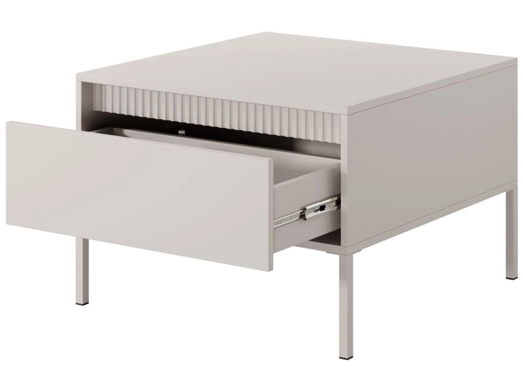 Couchtisch mit Stauraum Sorano Beige