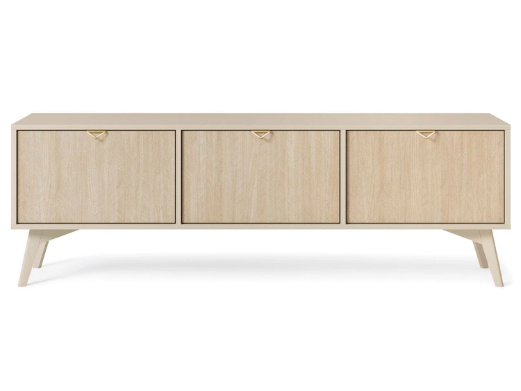 TV-Lowboard mit Türen Modena Beige