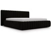 Polsterbett mit Bettkasten und Lattenrost 200x200 Bliss Schwarz