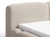 Polsterbett mit Bettkasten und Lattenrost 180x200 Aubi Beige