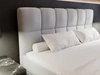 Boxspringbett mit Bettkasten 140x200 Alicante Grau