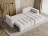 Ecksofa L-Form mit Schlaffunktion und Bettkasten Neva Grau