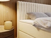 Boxspringbett mit Bettkasten 200x200 Marbella Beige