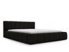 Polsterbett mit Bettkasten und Lattenrost 180x200 Orio Schwarz