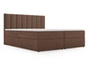 Boxspringbett mit Bettkasten 140x200 Mocca Braun