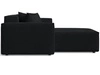 Ecksofa L-Form Links Arizona Schwarz