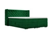 Boxspringbett mit Bettkasten 160x200 Lion Dunkelgrün
