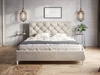 Polsterbett mit Lattenrost 120x200 Tril Beige