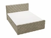 Boxspringbett mit Bettkasten 160x200 Lunaris Hellbraun