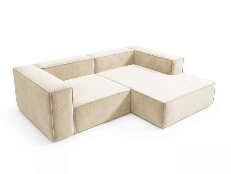 Ecksofa L Rechts Vellaro Creme