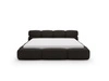 Polsterbett mit Bettkasten und Bettrost 120x200 Sweet Low Schwarz